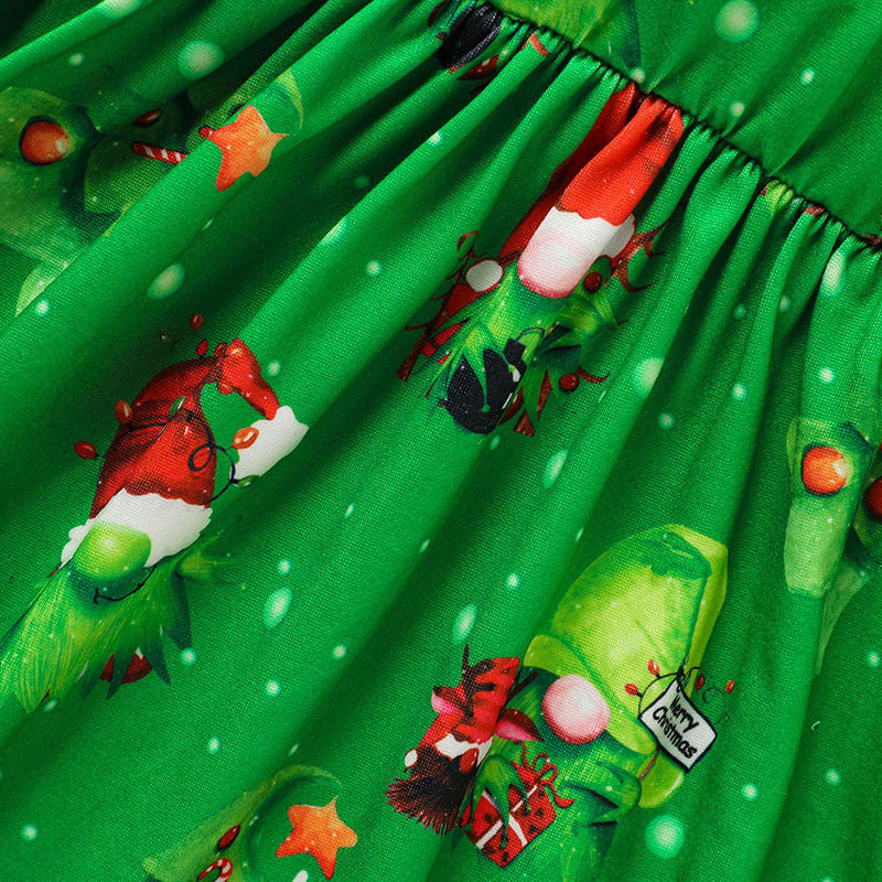 Toddler and Kids Christmas Dress Outfit Set